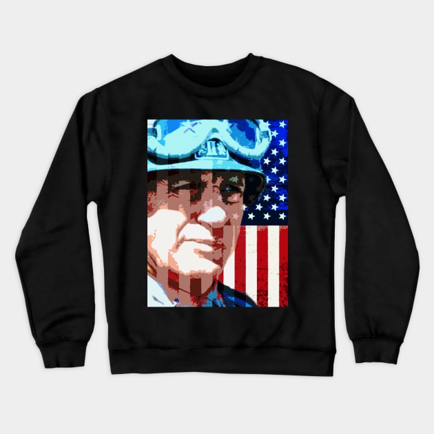 patton Crewneck Sweatshirt by oryan80